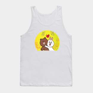 brown bear and cony Tank Top